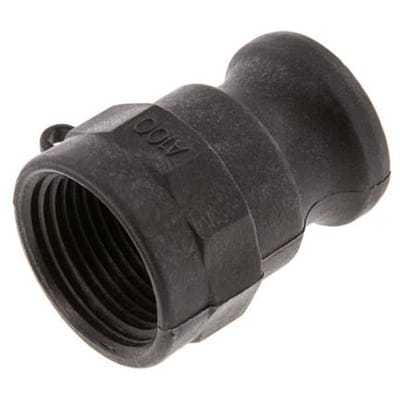 Camlock DN 25 (1'') Koppeling PolypropyleenRp 1'' met binnendraad Type A MIL-C-27487 [2 Stuks]