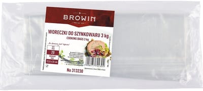 Browin - Vacuümzakken - 3 kg Capaciteit - 20 Stuks - PE Folie