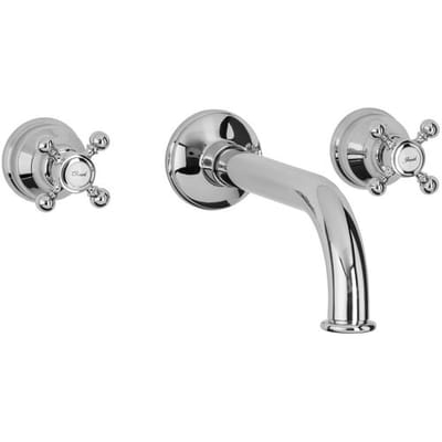 Herzbach ANAIS washbasin wall-mounted bridge mixer 32.959000.1.01