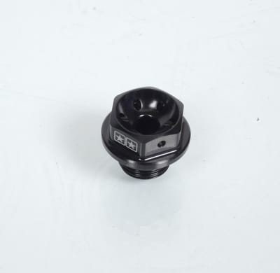 transmissie olie plug stage 6 voor mbk 50 booster scooter zwart m14x1.5