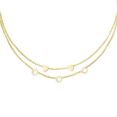 Ketting Romance - Yehwang - Ketting - One size - Goud