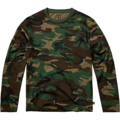 Brandit - Premium Longsleeve shirt - M - Groen