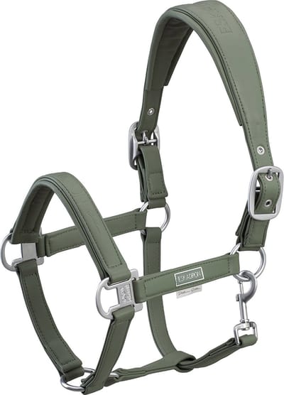 Eskadron Halster Platinum - Groen - paard