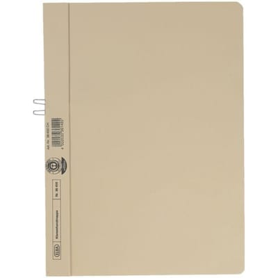 ELBA klemmap A4 zonder voorblad, chamois, 10 vel capaciteit