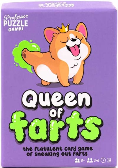 Queen of Farts Kaartspel - EN