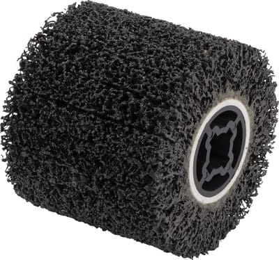 Kreator Siliciumcarbide-borstel KRT271003 - Ø 120x100mm - Accessoire voor schuurroller