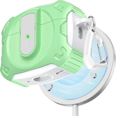 Beschermhoes voor AirPods Pro 2 en 1 met Reinigingsset - Ruimtevaart Thema | Compatibel met MagSafe
