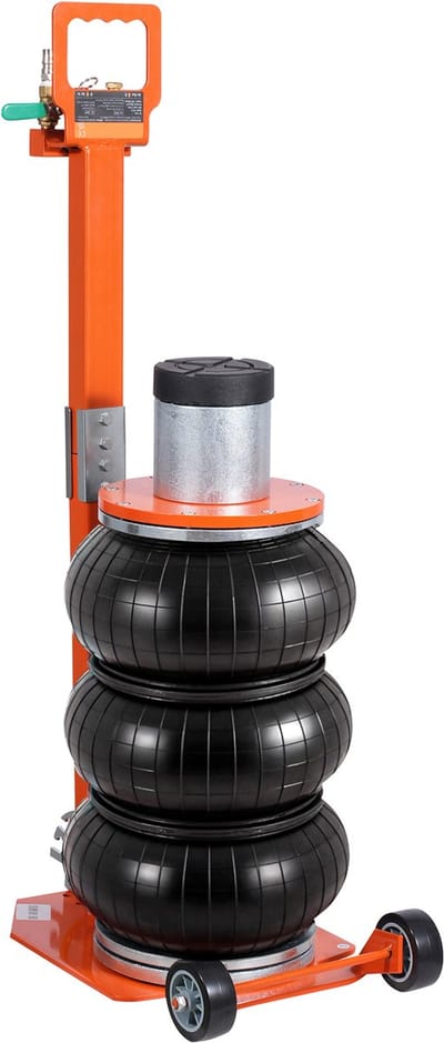 Pneumatische Krik - Lucht Hefkussen - Voertuig Heffen - Verstelbare Handgreep - 3 Ton 54cm - Oranje