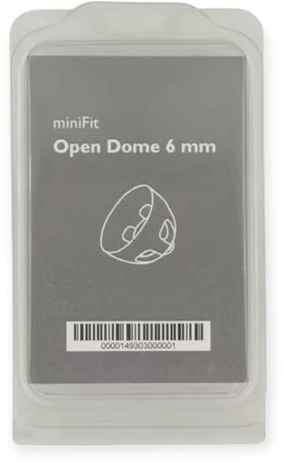 Bernafon Open Domes miniFit 6 mm - 10 stuks - hoortoestel domes