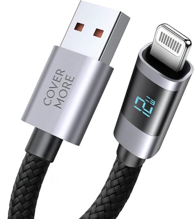 Usb-a naar Lightning kabel - Oplaadkabel geschikt voor iPhone 14 13 12 11 en iPad - Snellader - Oplader - Oplaad en data kabel - Stevig - Zwart