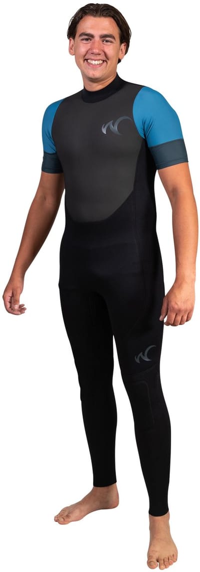Watrflag wetsuit Canberra Heren - korte mouwen van lycra - 3 mm premium neopreen XS