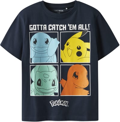 NAME IT - TKMPALLE POKEMON NREG SS TOP SKY - Jongens - T-shirts