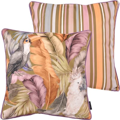 NOVÉE Velvet noura paars | 45 x 45 cm | kussenhoes | velvet/polyester