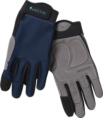 Westin Drip Upf 50+ Handschoenen Blauw L