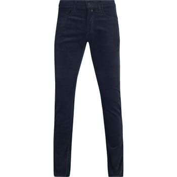 Pierre Cardin Broek Lyon Future Flex Corduroy Donkerblauw (navy) - Maat W 31 - L 34 - Heren - Jeans