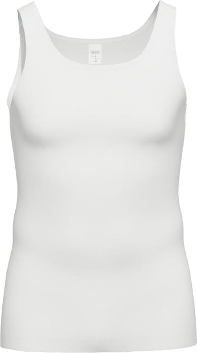 Gotzburg heren singlet slim fit 95/5 (1-pack) - heren onderhemd stretch katoen - wit