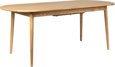 Zuiver Twist Uitschuifbare Eettafel 185/240x90 cm Eikenhout - Beige
