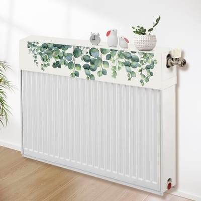 Radiatorombouw - Stofkap - Radiatorbekleding - stofhoes - stofkappen - radiator ombouw - Stofkap radiateur - radiator bekleding - 1 stuk - 180*10cm - wit
