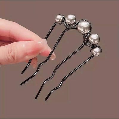 U-vormige haarspeld voor vrouwen, meisjes, haarspeld, haarspeld, knot, haartool, haaraccessoires