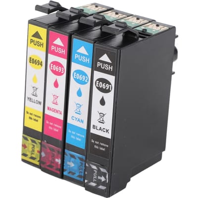 4-kleuren Printer Inktcartridge T0691 T0692 T0693 T0694 Inktcartridge Zwart Cyaan Magenta Geel voor Stylus CX5000