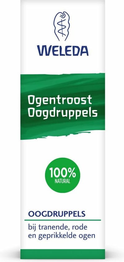 WELEDA Ogentroost Oogdruppels Flacon - 3 x 10 ml - Voordeelverpakking
