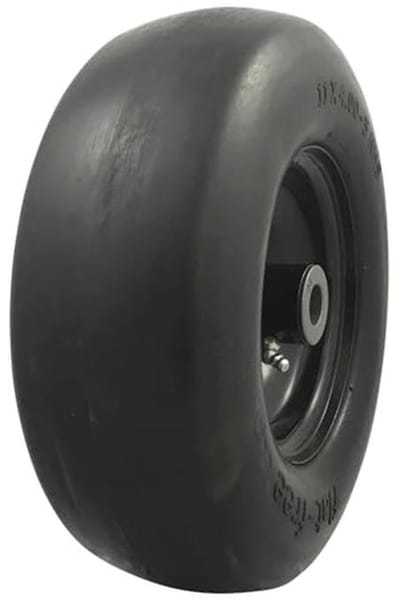 Banden en Wielmontage - Universele Flat-Free Pasvorm 11 x 4.00-5 - Reservebanden voor Zero Turn Grasmaaier - Adapterset Inbegrepen