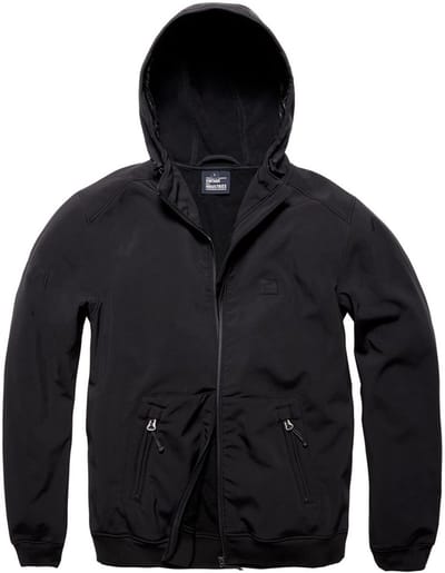 Vintage Industries Funktionsjacke Ashore Softshell Jacket Black