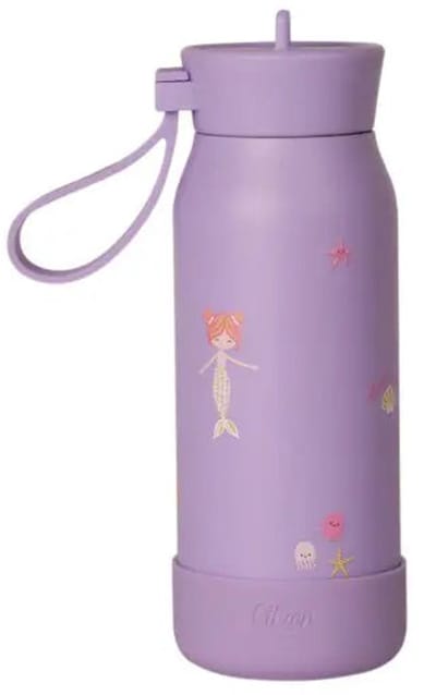Citron Thermo Drinkfles - 250ml - Ø6xH17cm - Mermaid