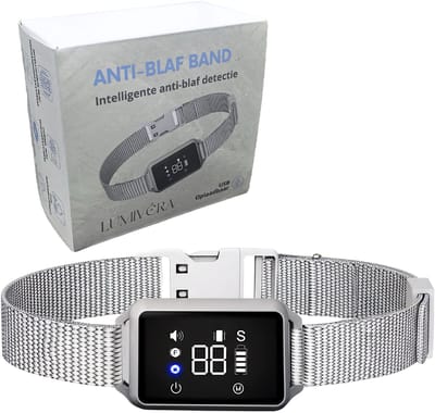 Lumivéra® - Blafband Voor Honden - Anti Blaf Apparaat - Anti Blafband - Zonder Schok - USB Oplaadbaar