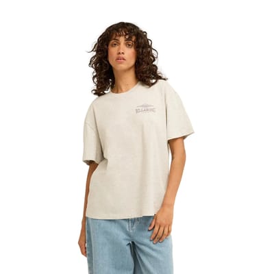 Billabong Heritage Backer T-shirt Met Korte Mouwen Beige M Vrouw