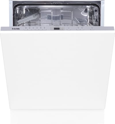 ETNA VW642N - inbouw vaatwasser - Zilvergrijs - 14 couverts - 6 programma’s - LED binnenverlichting - drogen met restwarmte - Zuinig en stil