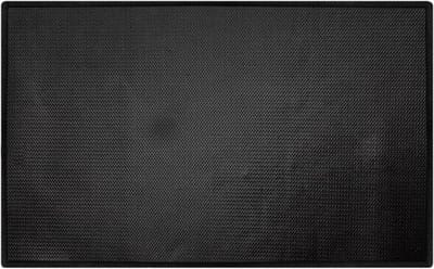 Vlamvertragende mat - Vuurvaste onderlegger - Veilig buiten koken - Extreme hittebestendigheid - 80 x 122 cm - Zwart