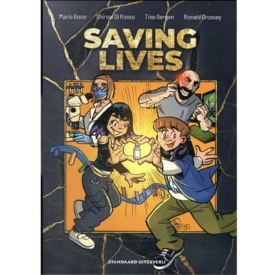 Saving Lives - Strip Belexpo - Vaccinontwikkeling België