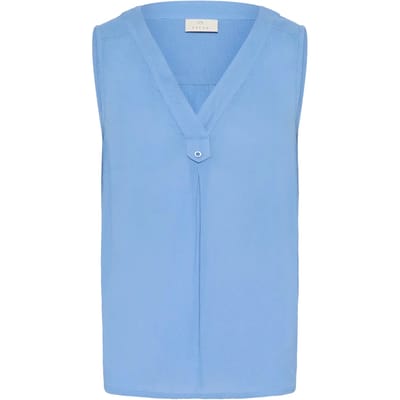 Mouwloze damesblouse KAFFE Ciara Amber