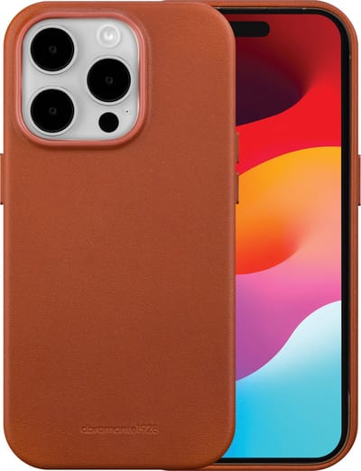 Dbramante1928 - Roskilde geschikt voor iPhone 15 Pro Mag Hoesje | bruin