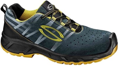 SIR SAFETY MALIBU CPS Veiligheidsschoenen S1PS HEREN Werkschoen Grijs - Glasvezel Neus en Composiet Tussenzool - Antislip SR - Ademend
