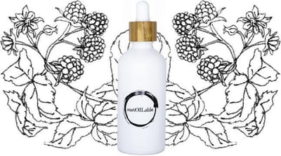 Frambozenpitolie - glazen pipet flesje 10ml (plasticvrij verpakt) - vegan - dierproefvrij en zonder chemische toevoegingen - Frambozenpit huidolie