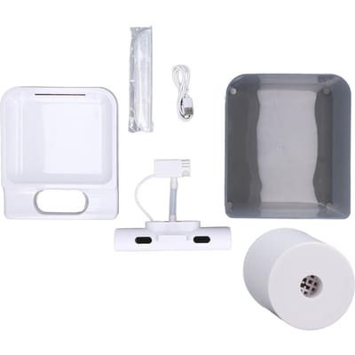Kattenwaterfontein Multifunctioneel Stil Infrarood Inductie Stromend Water Automatisch Huisdierenwater L gray