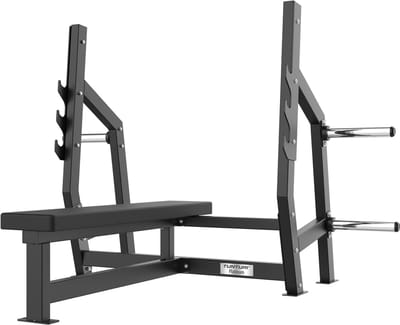 Tunturi Platinum Horizontal Bench Press Krachtstation - Fitnessapparaat om borst te trainen - Homegym - V-series