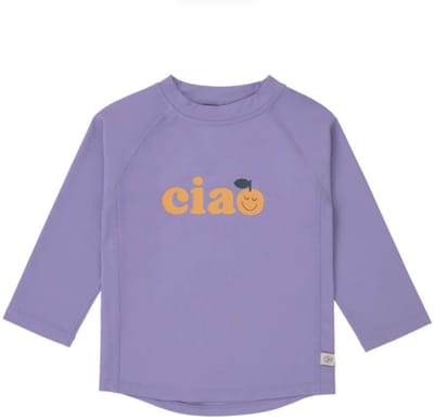 Lässig UV Shirt - Longsleeve - Paars - Sinaasappels - Unisex - Maat 62/68