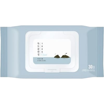 ROUND LAB 1025 Dokdo Reinigingsdoekje 30st AUTHENTIEKE WINKEL white