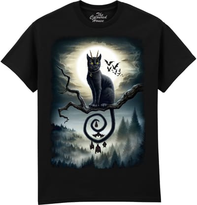 Katten Vleermuis Moonlight Companions The Coloured House T-shirt M