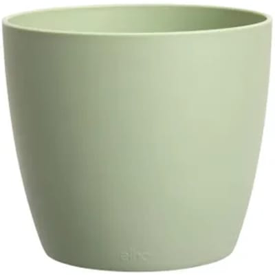 Elho Bloempot Brussels Mini - Kunststof - Sorbet Groen - 6,7x6,7x6cm