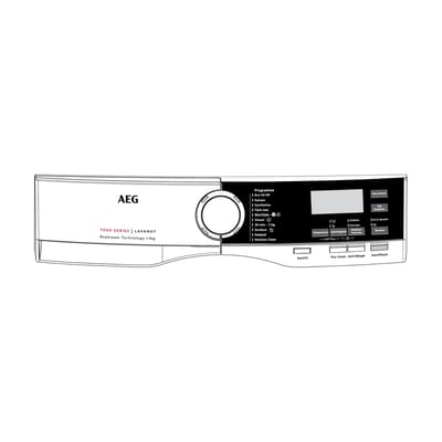 AEG controlepaneel, wit, AEG 140213952017