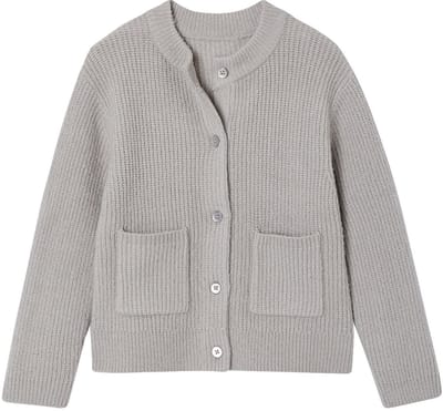 Vertbaudet Vestje voor meisjes van fijn, schuimig breisel