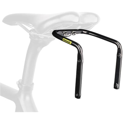 Rhinowalk Fietszadeltas Stabilisatorbeugel Fietsachtertas Mount Achterdrager AntiSway met fles zwart