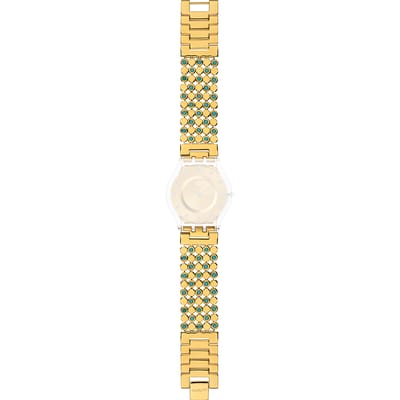 Swatch Plastic - Skin Small 33.7mm - SF/SI/SS08/SS09 ASFK385G SFK385G Turquoise Romantic band