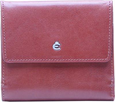 Esquire Weense doos Portemonnee Toscana Leather Wallet Brown Bruine