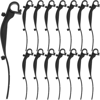 Gootbeugels - Dakgoot Bevestigers - Dakgoot Onderhoud - Winddichte Installatie - 162 cm Lengte - Zwart
