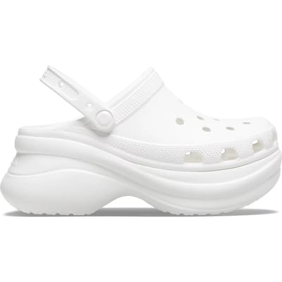 Crocs Classic Bae Clog Serie - Dames Klomp - Witte Hoge Zool - Comfortable en Duurzaam